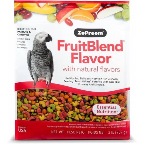 Zupreem alimento Fruitblend loro, conuro, amazona, cacatúa 907g 