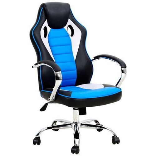 Silla Gamer Nibio Rookie Negro/Azul OpenBox 