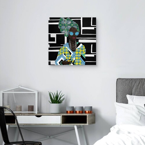 Cuadros Decorativos - Reina de la Geometria-Nikki Chu