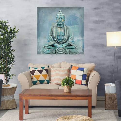 Cuadro Decorativo | Dharma | Studio Arts | 82X82 Cm | Arte Religión | Impresión en Lienzo | Fine Art TJ