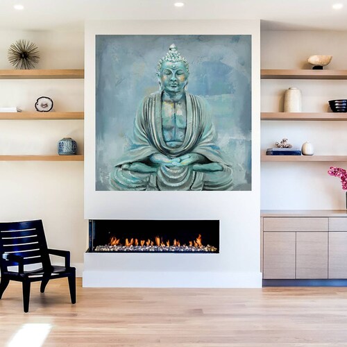 Cuadro Decorativo | Dharma | Studio Arts | 82X82 Cm | Arte Religión | Impresión en Lienzo | Fine Art TJ