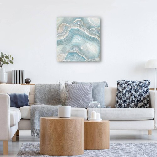 cuadro decorativo agata en Azul I