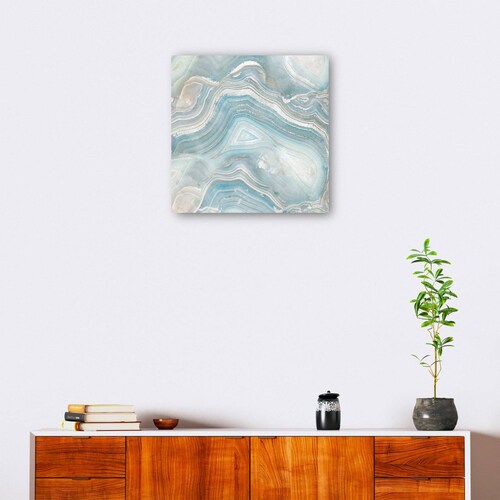 cuadro decorativo agata en Azul I