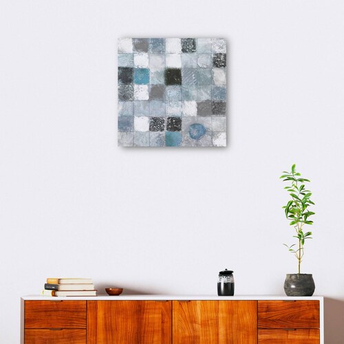 cuadro decorativo Mosaico Azul I