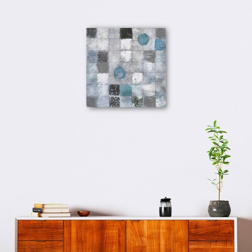 cuadro decorativo Mosaico Azul II