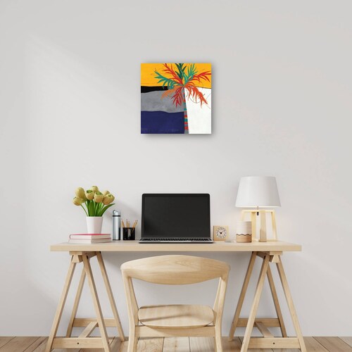cuadro decorativo - de vacaciones yo