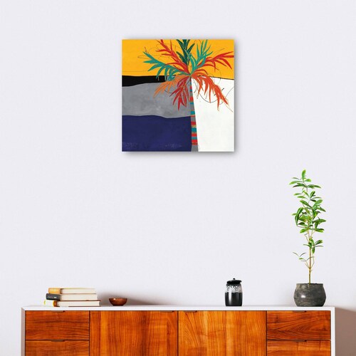 cuadro decorativo - de vacaciones yo