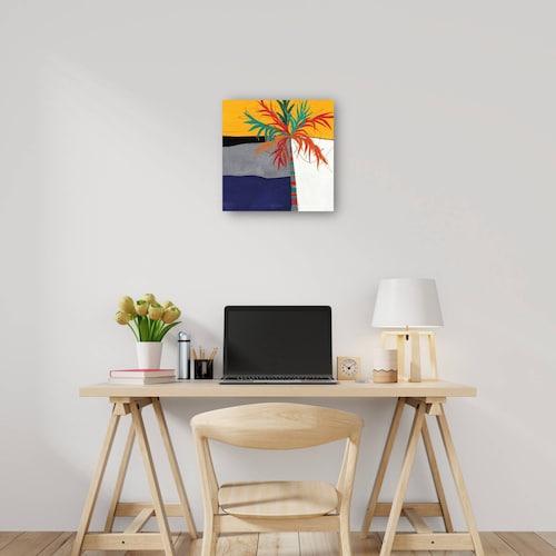 cuadro decorativo - de vacaciones yo