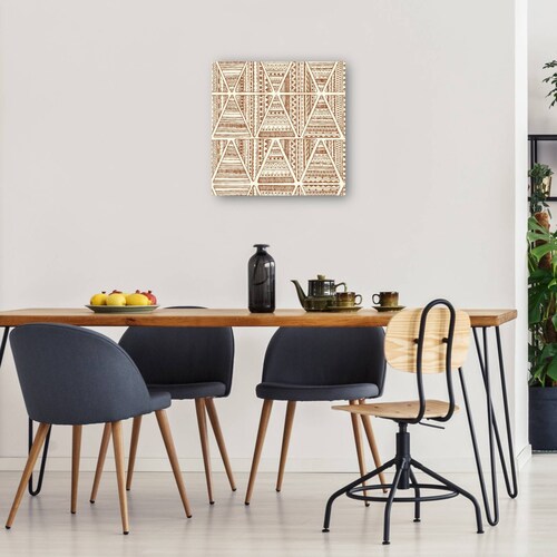 cuadro decorativo - Triángulo Arriba y Abajo Imprimir