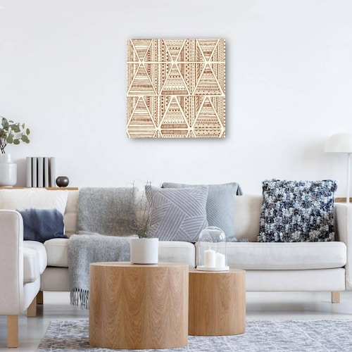 cuadro decorativo - Triángulo Arriba y Abajo Imprimir