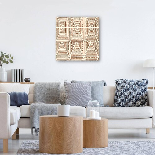 cuadro decorativo - Triángulo Arriba y Abajo Imprimir