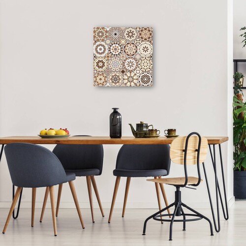 cuadro decorativo - Azulejos Octógonos y Adornos