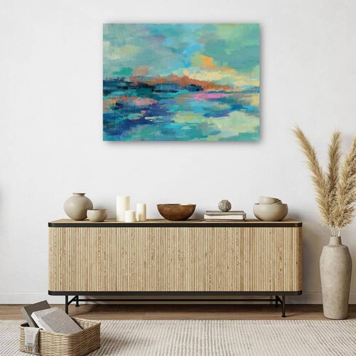 cuadro decorativo - playa de verano