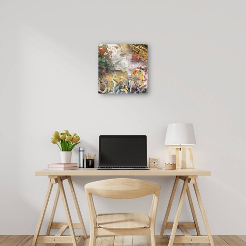 cuadro decorativo - Estrella desvanecida de graffiti