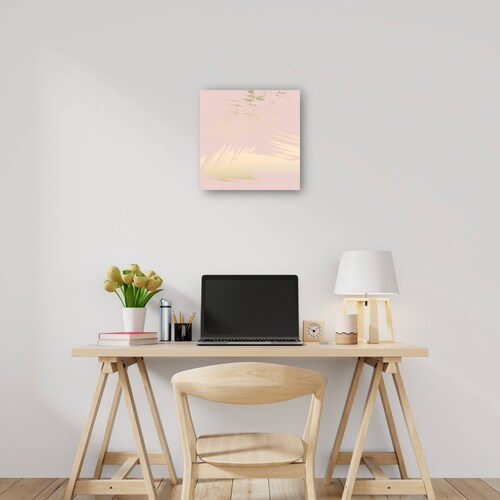 cuadro decorativo - Escarcha de oro rosa