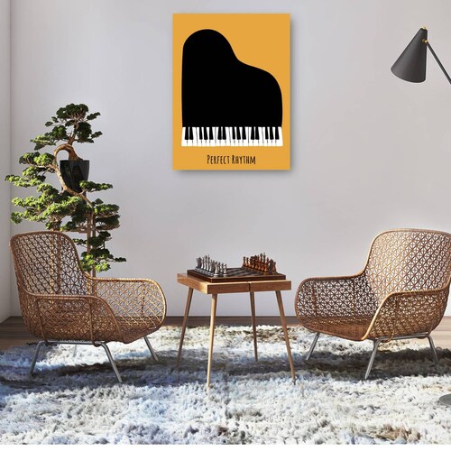 cuadro decorativo - Piano