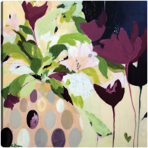Cuadro Decorativo - Amelia - Pamela K. Beer - 56X56 cm - Arte Abstracto - Impresión en Lienzo - Fine Art TJ