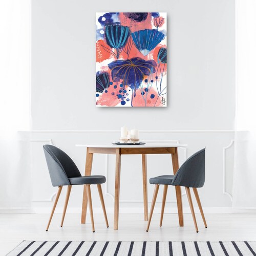 cuadro decorativo - Blumen Blues
