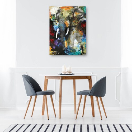 cuadro decorativo - Elefante