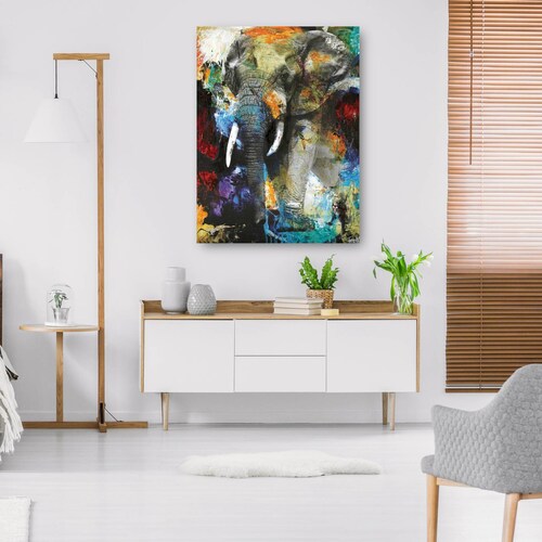 cuadro decorativo - Elefante
