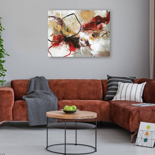 cuadro decorativo - Caída de flores