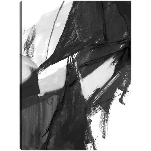 cuadro decorativo - Resumen en blanco y negro I