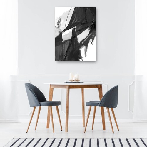 cuadro decorativo - Resumen en blanco y negro I