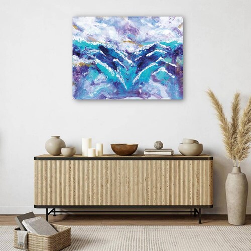 cuadro decorativo - Las olas del mar