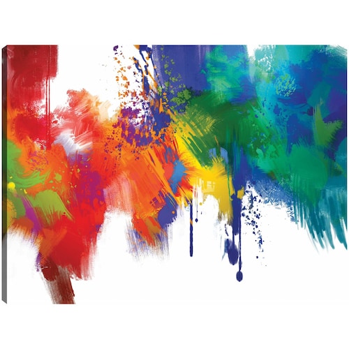 cuadro decorativo Resumen de rebote del arco iris