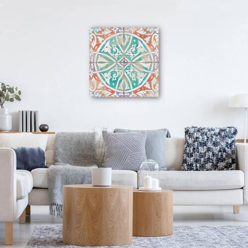 cuadro decorativo Patrón de mosaico de joyas de Marruecos