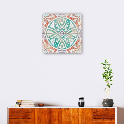 cuadro decorativo Patrón de mosaico de joyas de Marruecos