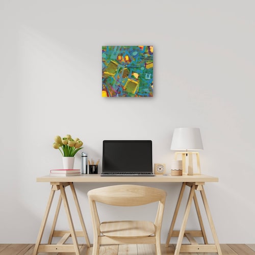 cuadro decorativo Resumen de cuadrados demasiado frescos