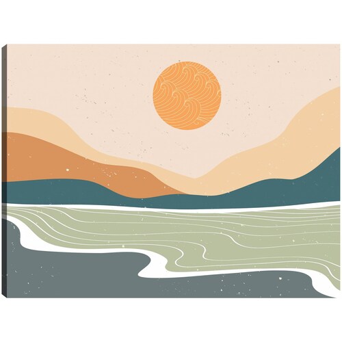 cuadro decorativo Puesta de sol danesa