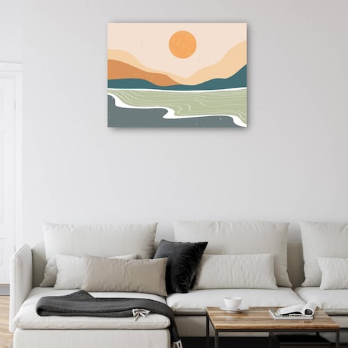 cuadro decorativo Puesta de sol danesa