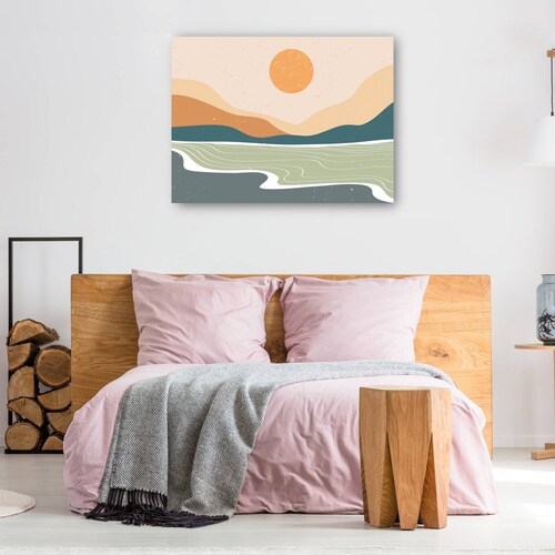 cuadro decorativo Puesta de sol danesa