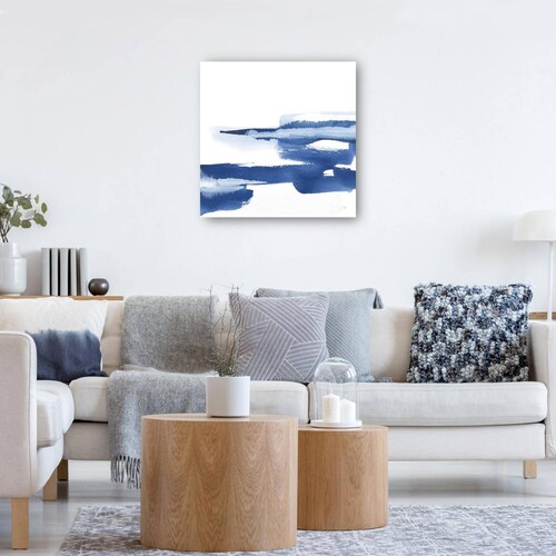 cuadro decorativo Azul clásico VI