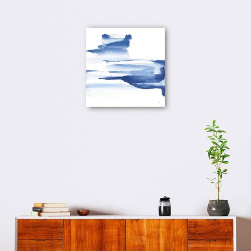 cuadro decorativo Azul clásico IV