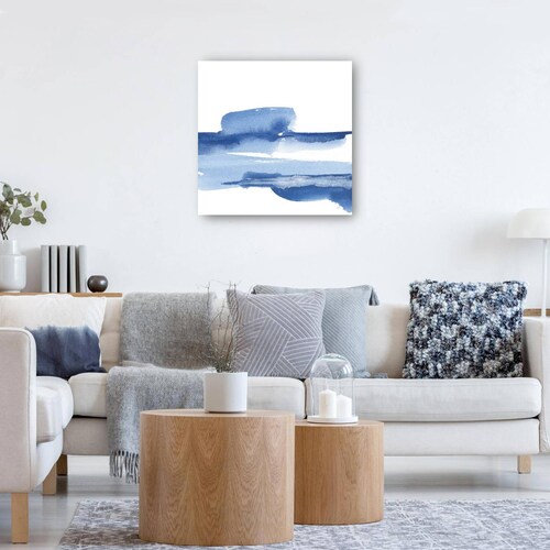 cuadro decorativo Azul clásico I