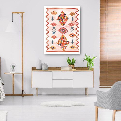 cuadro decorativo Alfombra Bereber VII