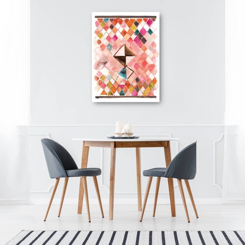 cuadro decorativo Alfombra Bereber VI