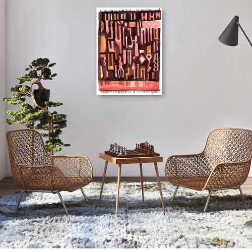 cuadro decorativo Alfombra Bereber V