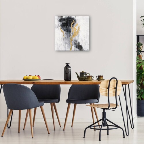 cuadro decorativo Lluvia dorada II