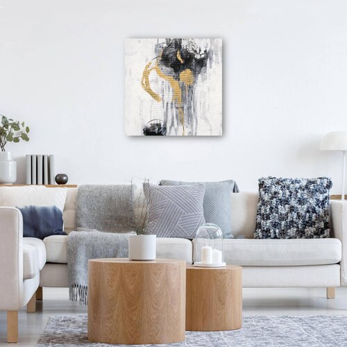 cuadro decorativo Lluvia dorada I