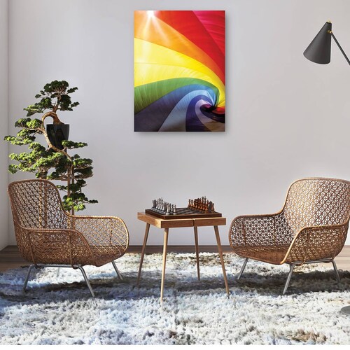 cuadro decorativo Espiral del arco iris