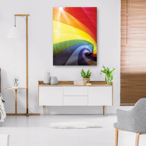 cuadro decorativo Espiral del arco iris
