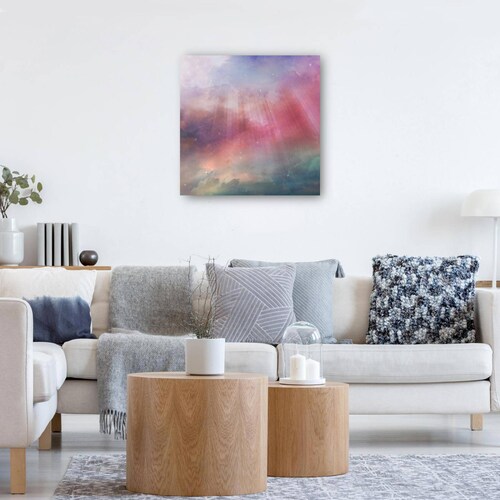 cuadro decorativo Cielo de polvo de estrellas del arco iris