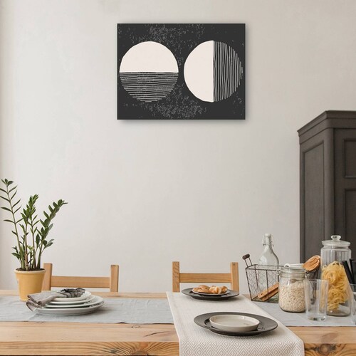 cuadro decorativo Resumen de líneas de luna llena