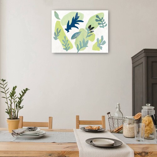 cuadro decorativo Hojas dispersas II