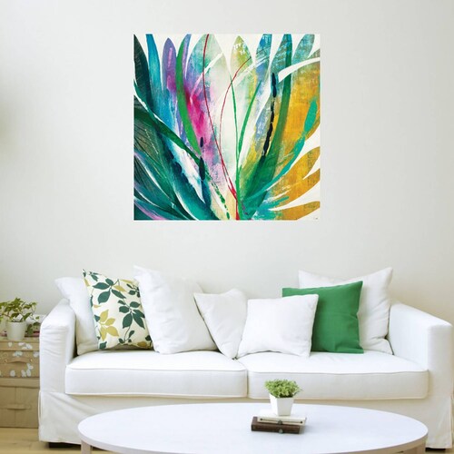 Cuadro Decorativo - Agave - K. Nari - 56X56 cm - Arte Abstracto - Impresión en Lienzo - Fine Art TJ