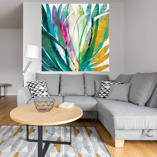 Cuadro Decorativo - Agave - K. Nari - 56X56 cm - Arte Abstracto - Impresión en Lienzo - Fine Art TJ